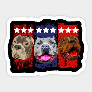 American bully my breed Sticker